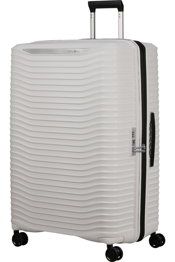 carrinho de bebê upscape spinner expansível 4 rodas 81cm branco nuvem