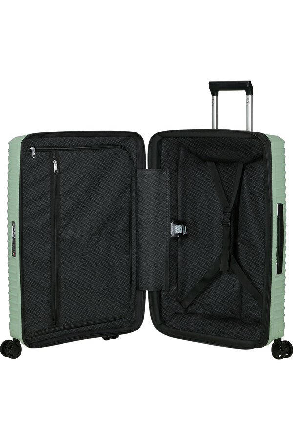 carrinho de bebê upscape spinner expansível 4 rodas 68cm verde sálvia