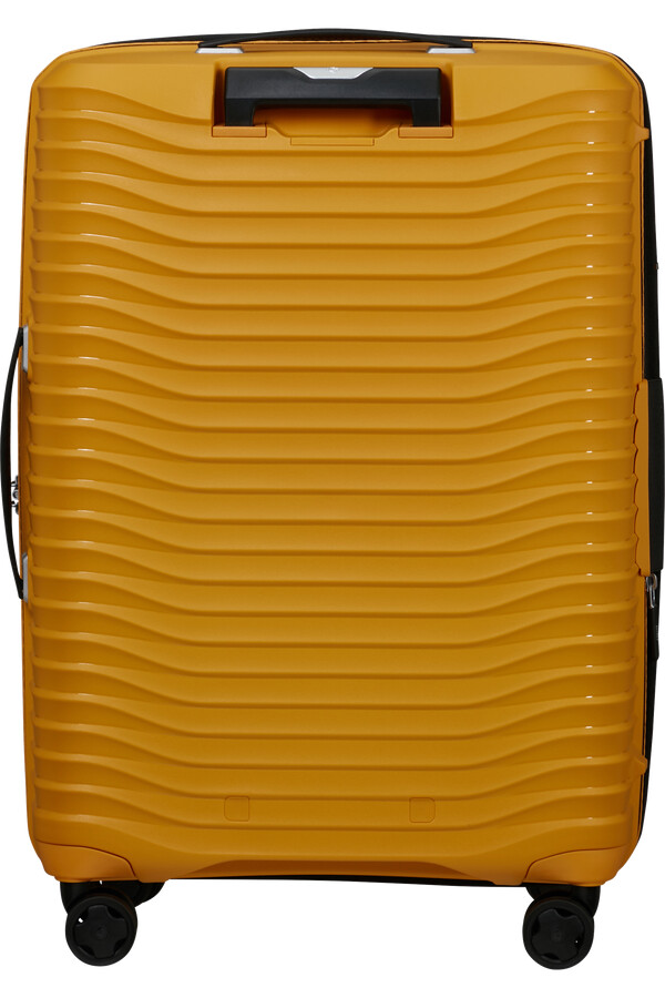 carrinho upscape spinner expansível 4 rodas 68cm amarelo