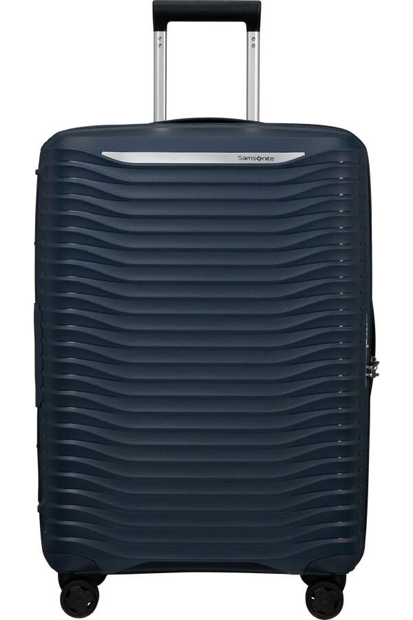 upscape spinner expansível 4 rodas 68cm azul noites