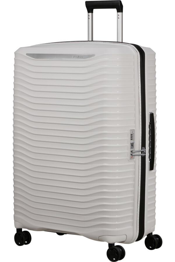 carrinho de bebê upscape spinner expansível 4 rodas 75cm branco nuvem