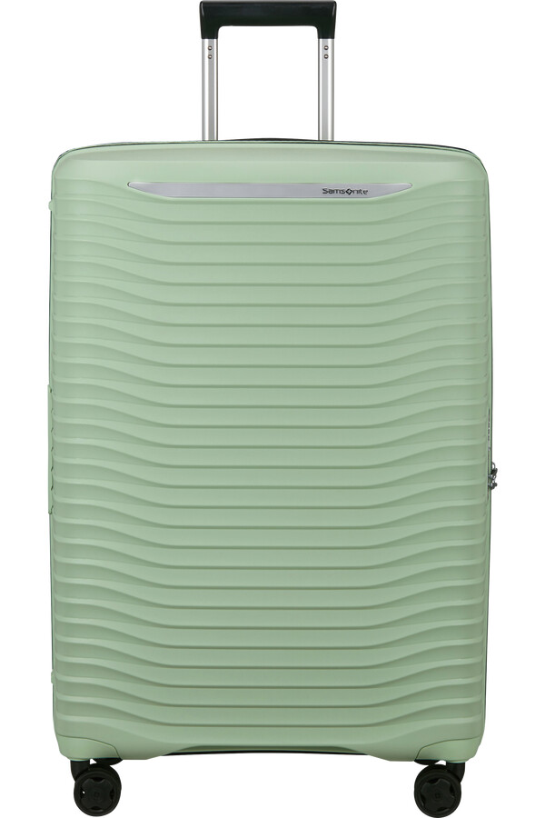 upscape spinner expansível 4 rodas 75cm verde sálvia