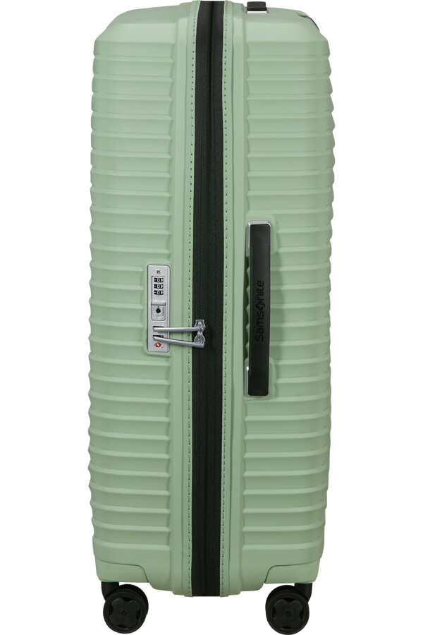 upscape spinner expansível 4 rodas 75cm verde sálvia