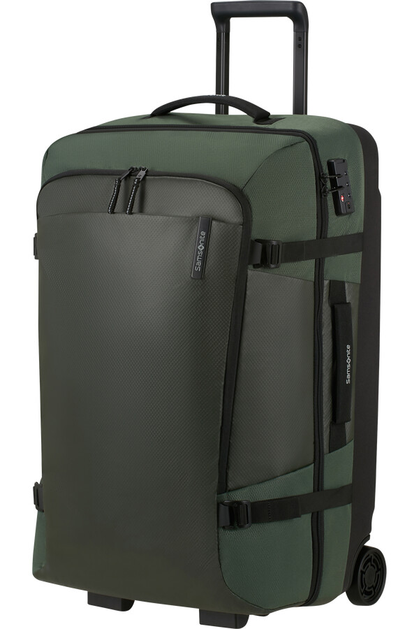 mala de viagem armox com rodas 68 cm cor musgo.