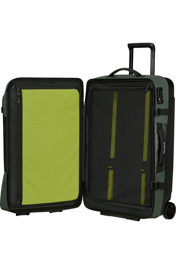 mala de viagem armox com rodas 68 cm cor musgo.