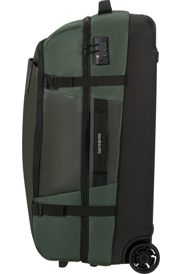 mala de viagem armox com rodas 68 cm cor musgo.