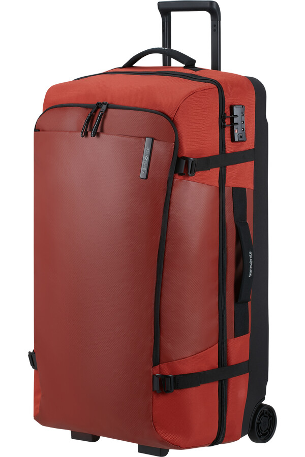 mala de viagem armox com rodas 79cm cor ferrugem