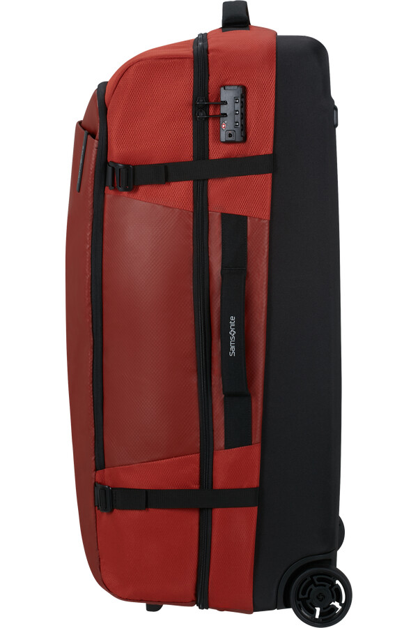 mala de viagem armox com rodas 79cm cor ferrugem