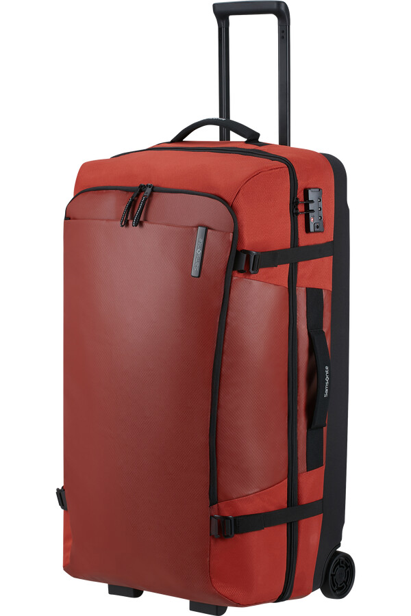 mala de viagem armox com rodas 79cm cor ferrugem