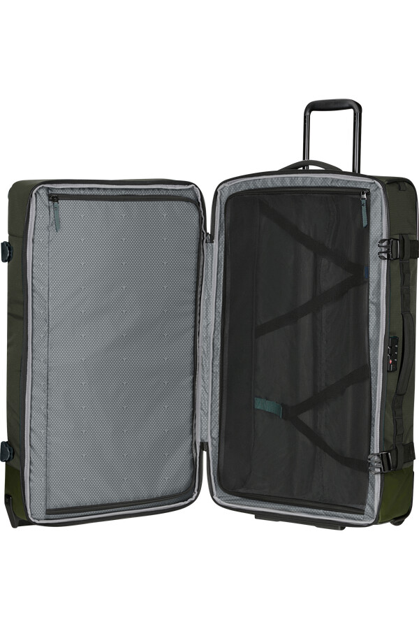 mala de viagem roadseeker com rodas 79 cm verde-oliva escuro.