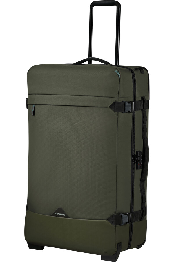 mala de viagem roadseeker com rodas 79 cm verde-oliva escuro.