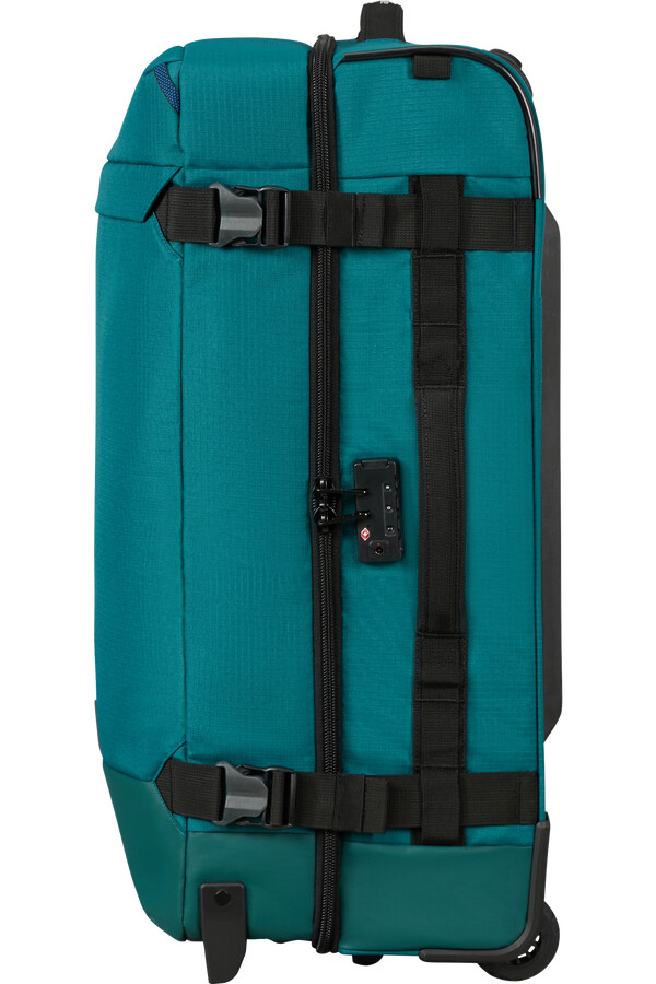 mala de viagem roadseeker com rodas 68 cm cor verde-azulado escuro.