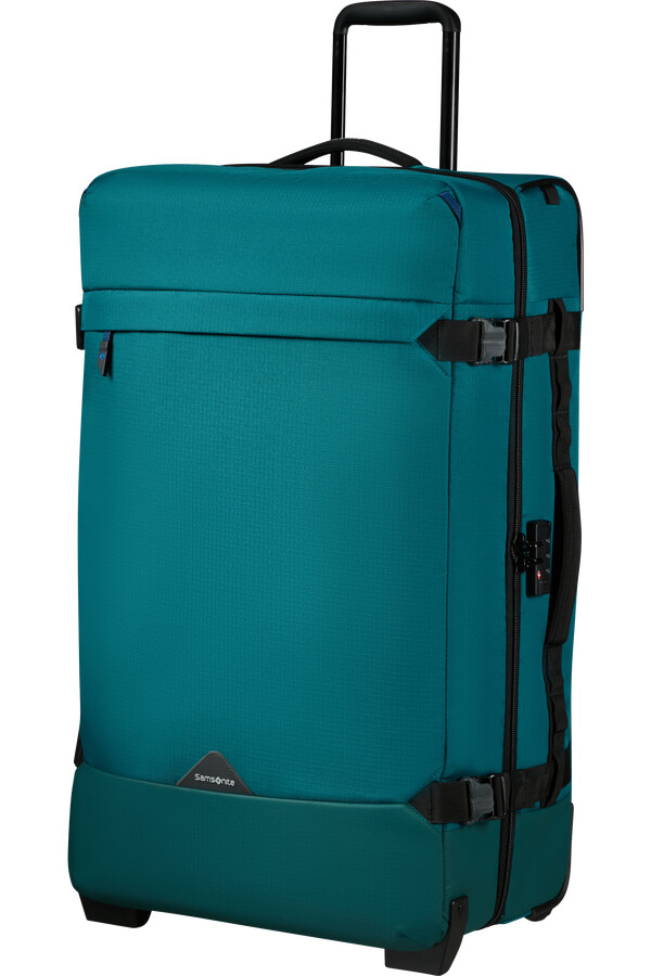 mala de viagem roadseeker com rodas 79 cm cor verde-azulado escuro.