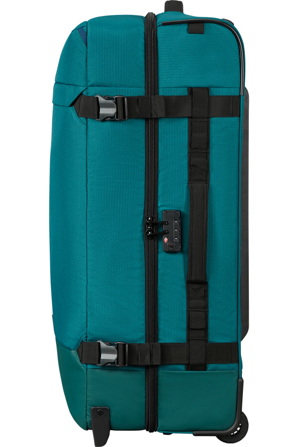 mala de viagem roadseeker com rodas 79 cm cor verde-azulado escuro.
