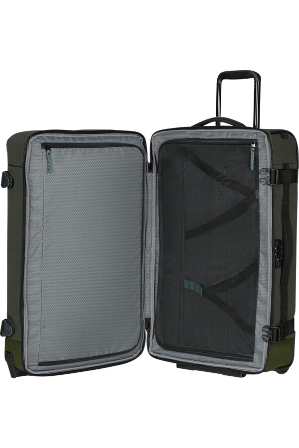 mala de viagem roadseeker com rodas 68 cm verde-oliva escuro.