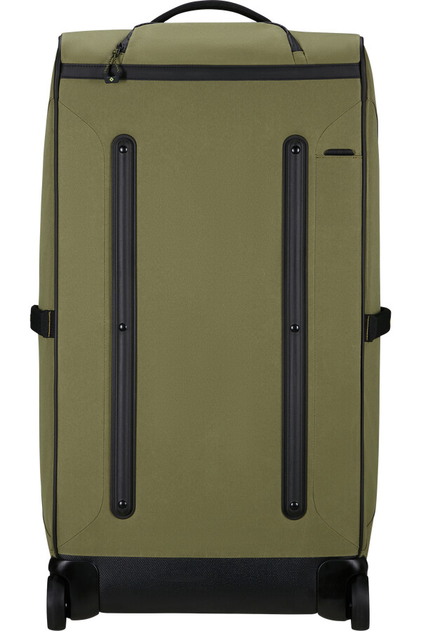 bolsa de viagem ecodiver com rodas 79 cm cor wasabi encerado.