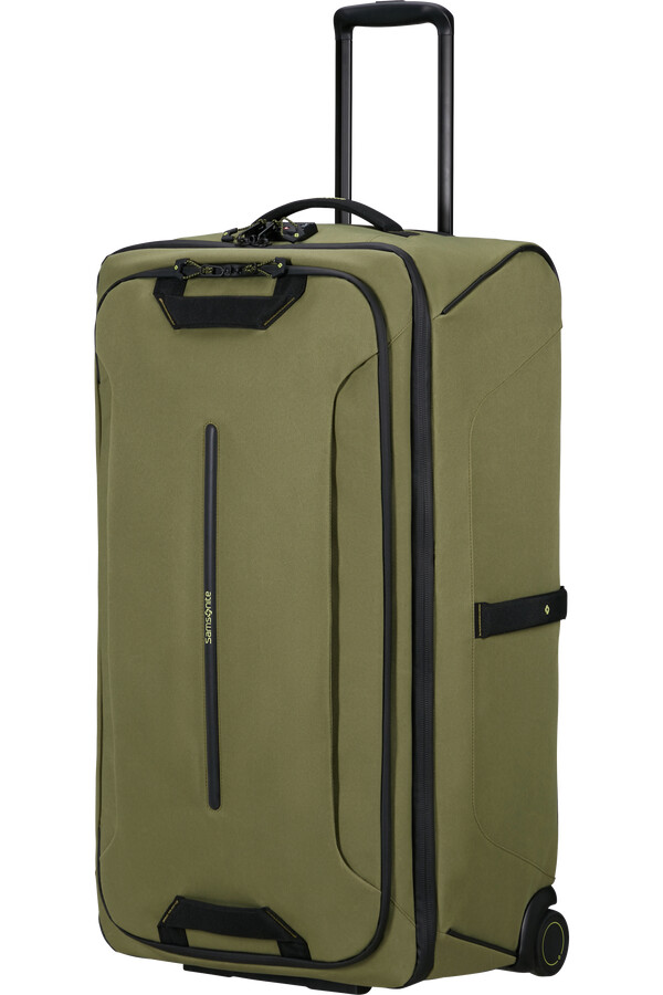 bolsa de viagem ecodiver com rodas 79 cm cor wasabi encerado.