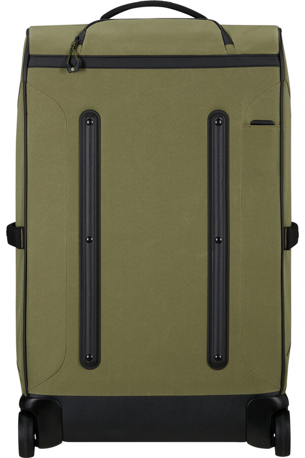 bolsa de viagem ecodiver com rodas 67 cm cor wasabi encerado.