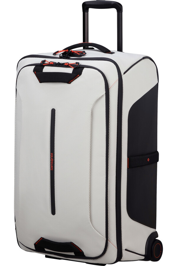 mala de viagem ecodiver com rodas 67 cm branca cloud white