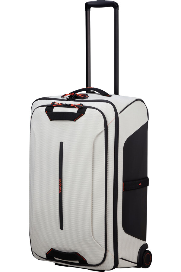 mala de viagem ecodiver com rodas 67 cm branca cloud white