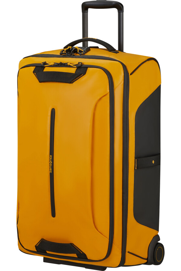 mala de viagem ecodiver com rodas 67 cm amarela.