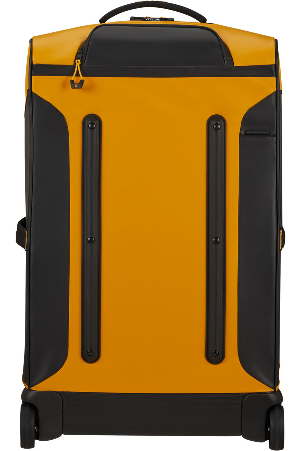 mala de viagem ecodiver com rodas 67 cm amarela.