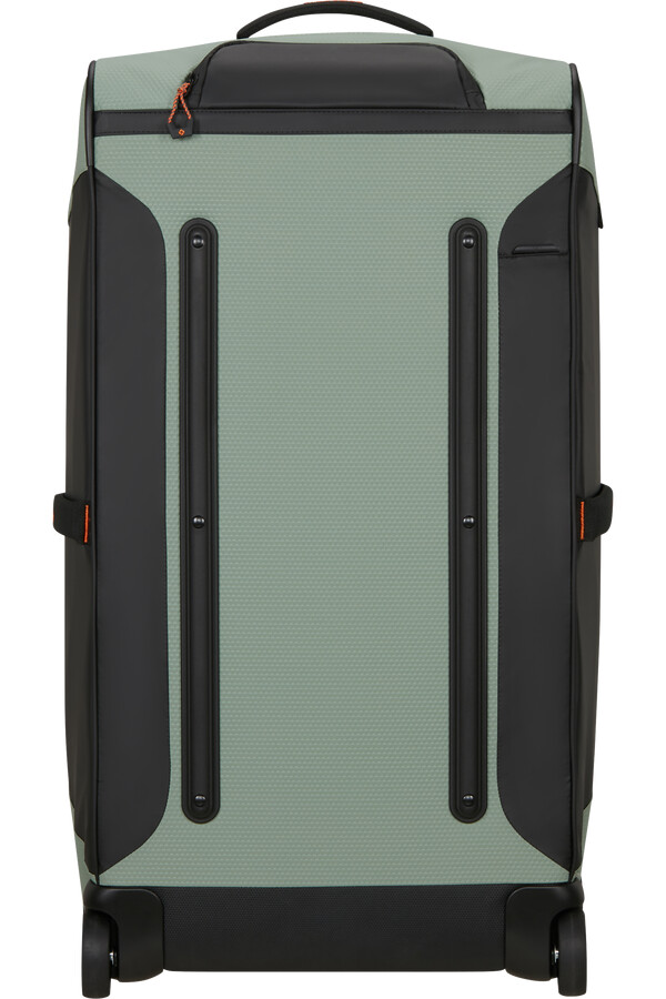 mala de viagem ecodiver com rodas 79 cm cor verde-sálvia clara.