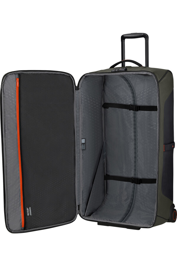 mochila ecodiver com rodas 79 cm estampa de hera trepadeira.