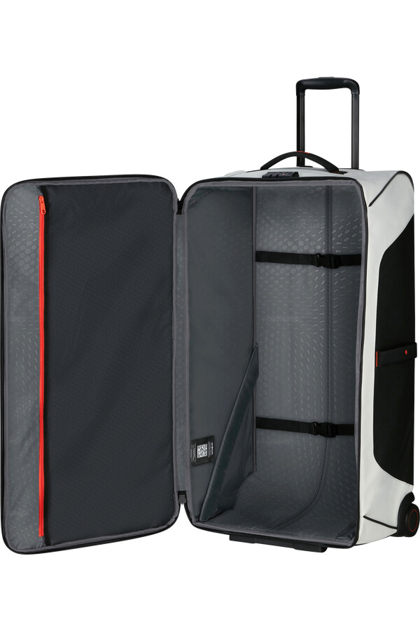 mala de viagem ecodiver com rodas 79 cm branca cloud white