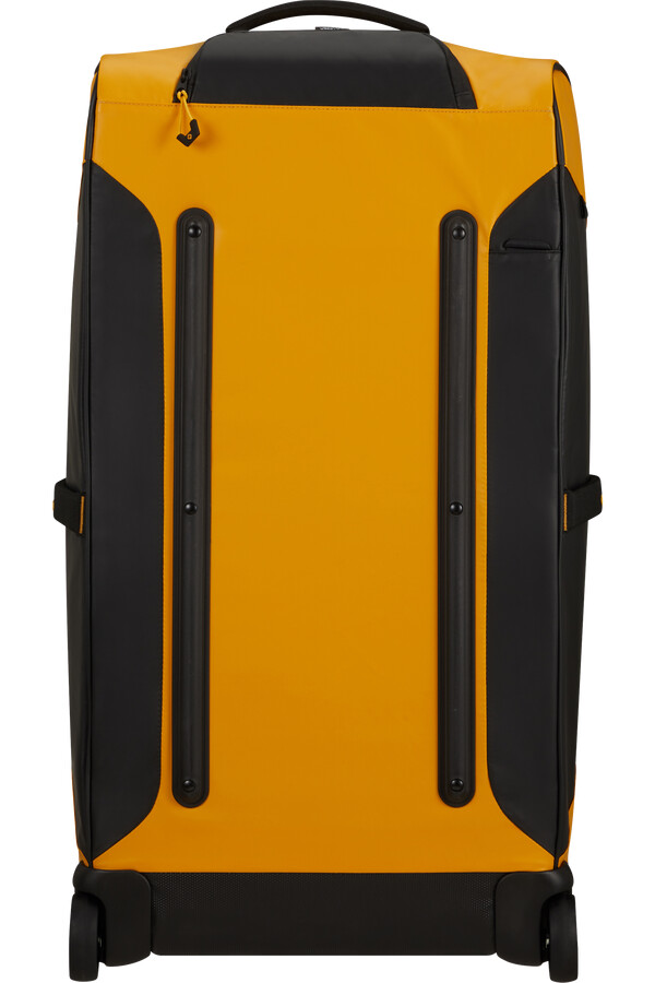 mala de viagem ecodiver com rodas 79 cm amarela