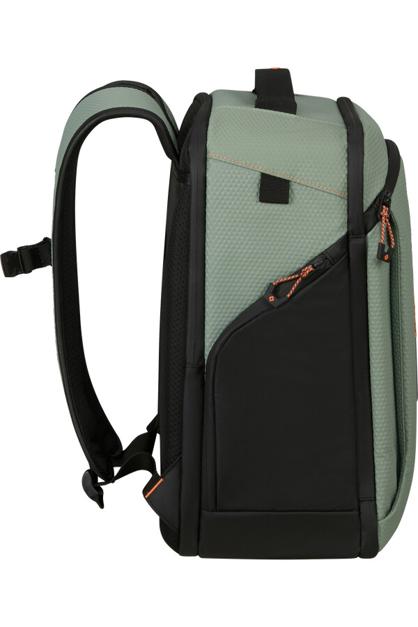 mochila ecodiver s verde-sálvia