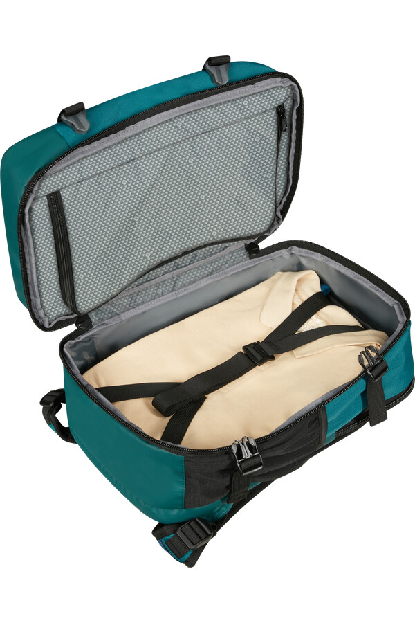mochila roadseeker tamanho xs azul-petróleo escuro