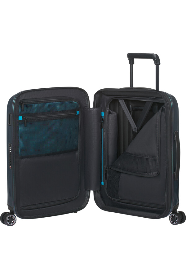 nexis spinner expansível 4 rodas 55cm de profundidade gasolina