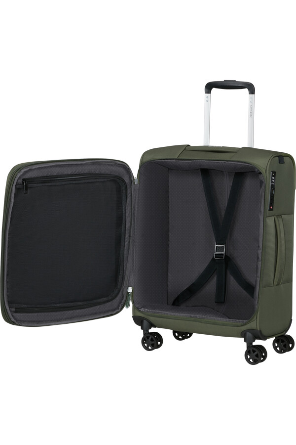 carrinho giratório expansível gotwist 4 rodas 55cm verde