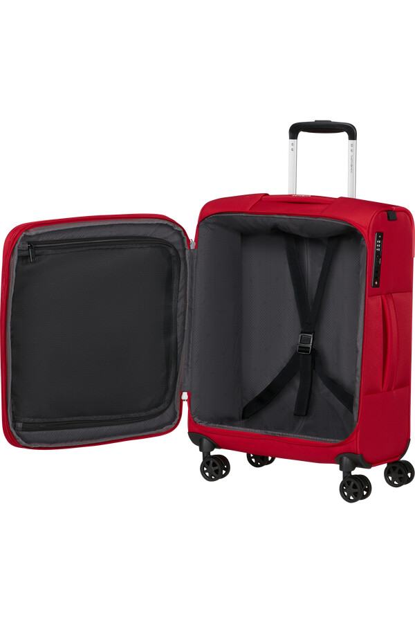 gotwist spinner expansível 4 rodas 55cm vermelho verdadeiro