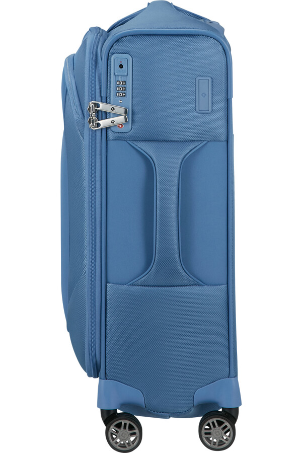 carrinho de bebê re-lite spinner expansível 4 rodas 55cm azul capri