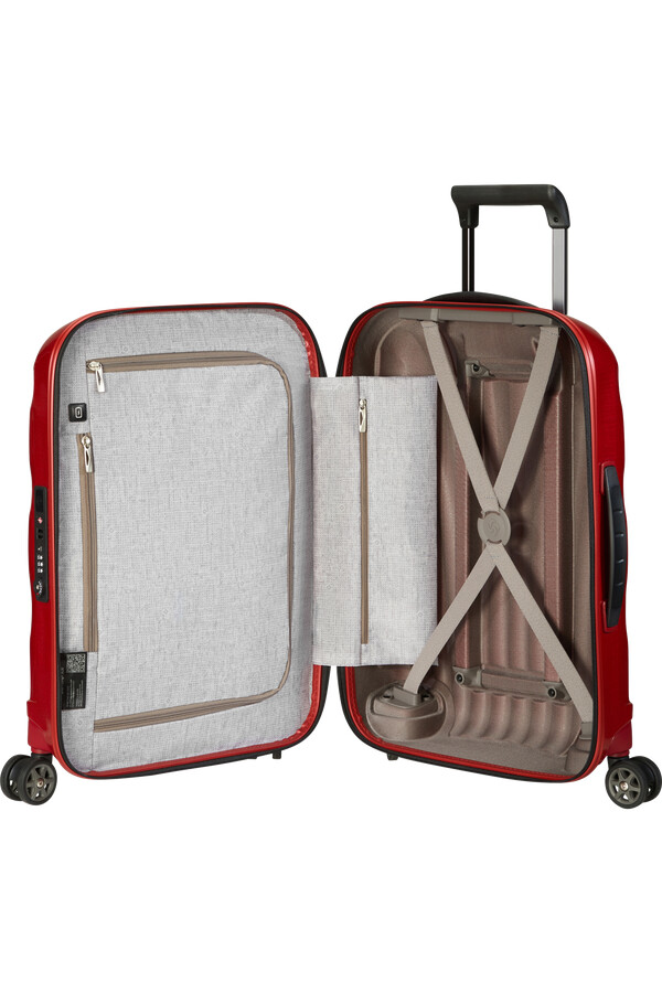 c-lite spinner 4 rodas 55 cm vermelho chili