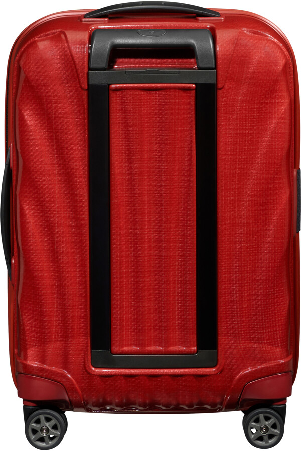 c-lite spinner expansível 4 rodas 55cm vermelho chili