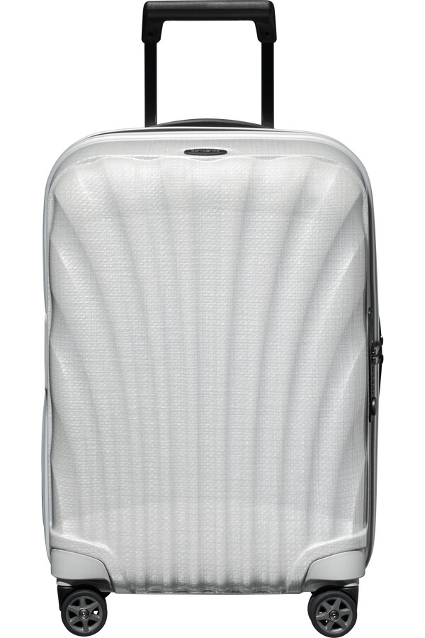 c-lite spinner expansível 4 rodas 55cm branco off-white