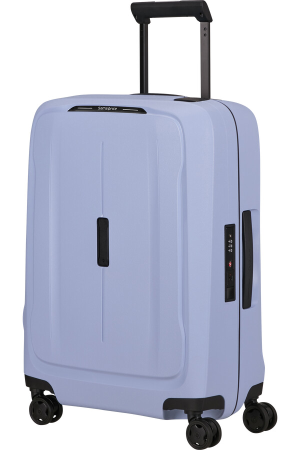 mala de rodinhas essens spinner 4 rodas 55cm lavanda