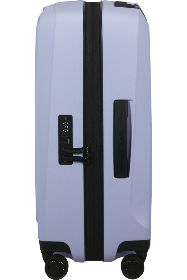 mala de viagem essens spinner expansível 4 rodas 55cm lavanda