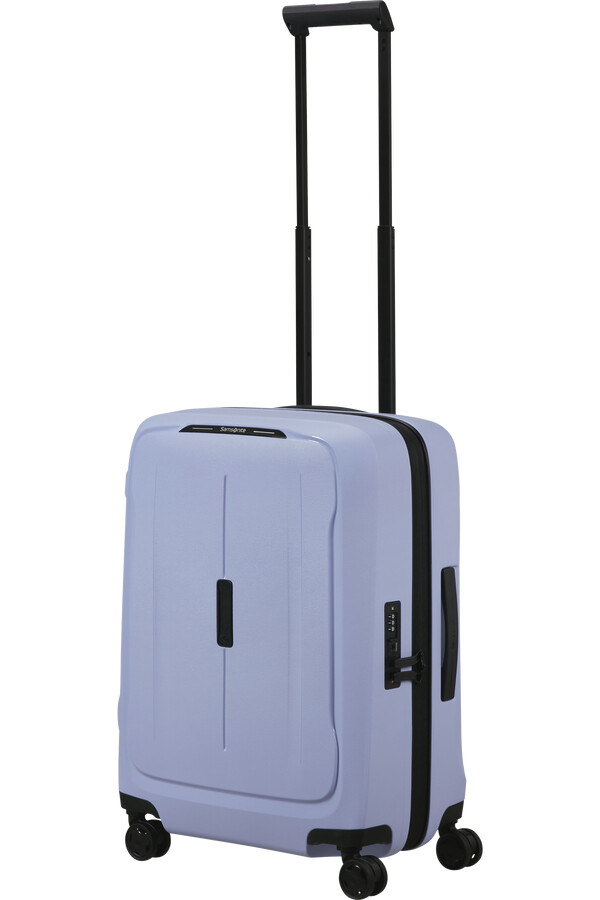 mala de viagem essens spinner expansível 4 rodas 55cm lavanda