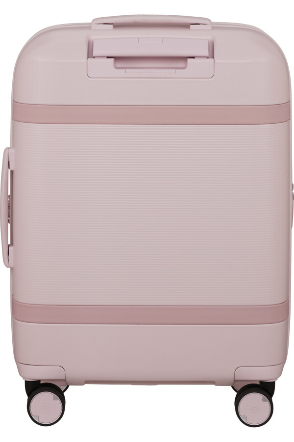 image spinner expansível 4 rodas 55cm rosa