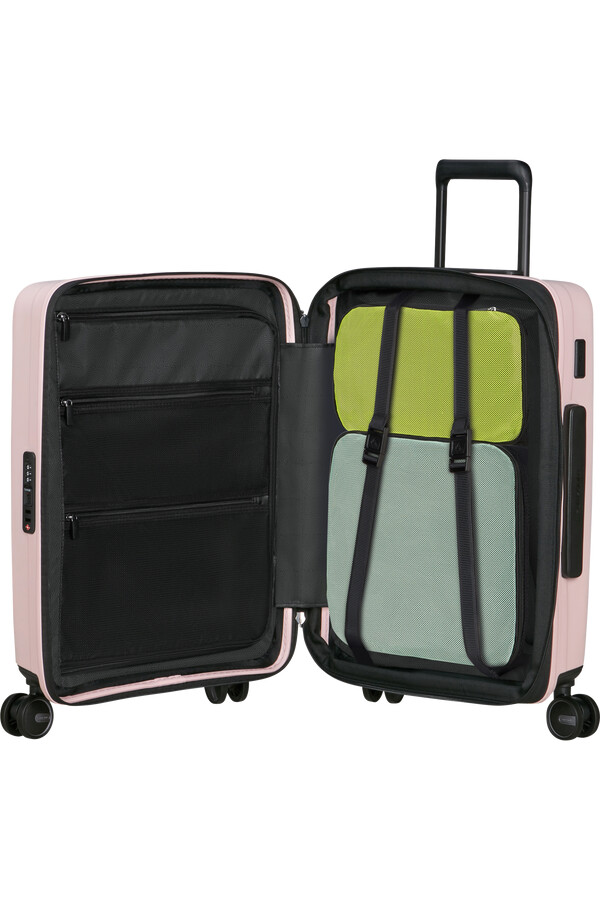 carrinho de bebê restackd spinner expansível 4 rodas 55cm rosa