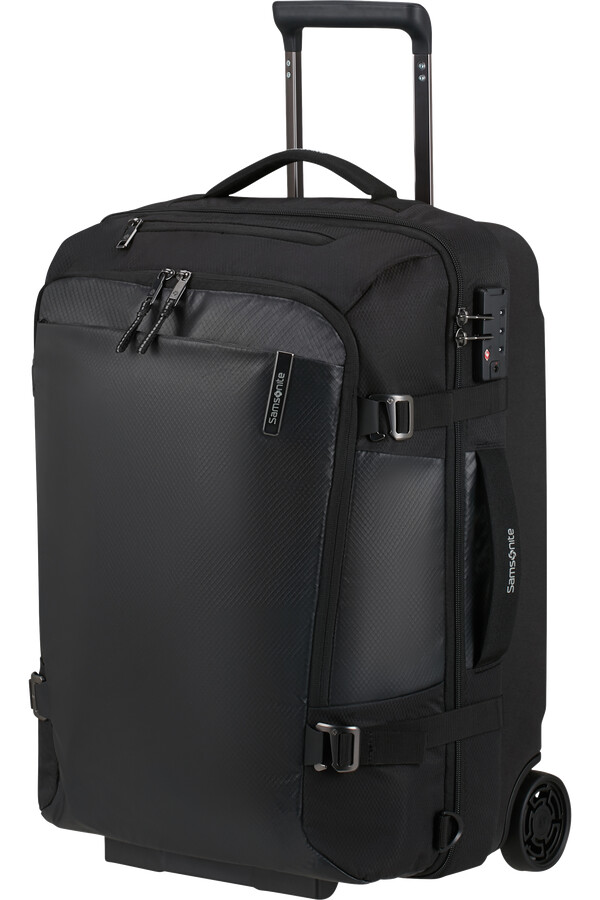 mochilamala de viagem armox com rodas 55 cm preta