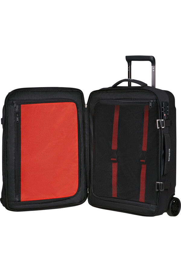 mochilamala de viagem armox com rodas 55 cm preta