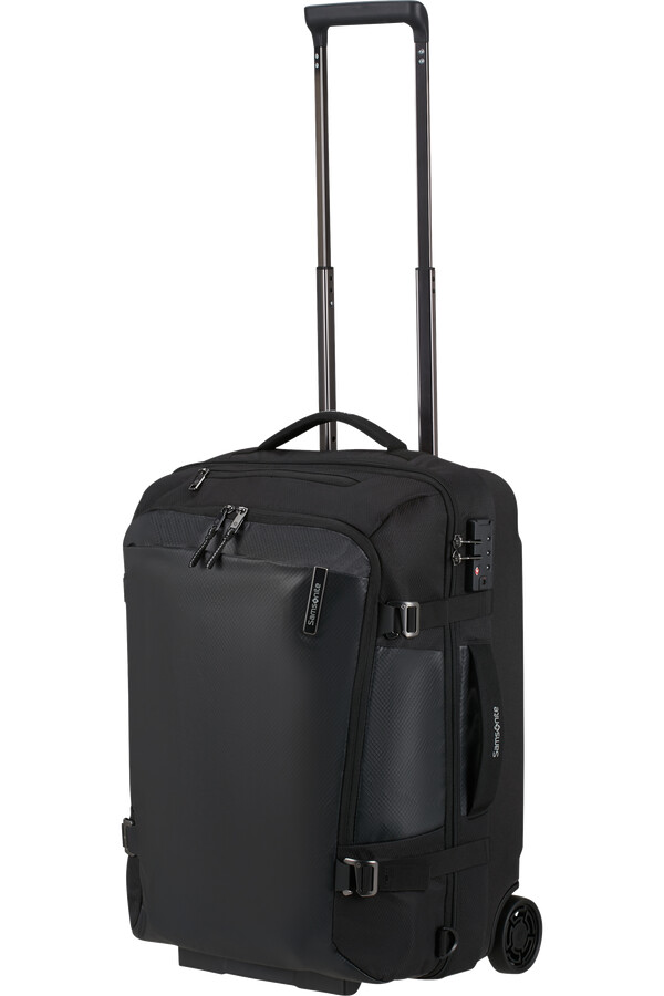 mochilamala de viagem armox com rodas 55 cm preta