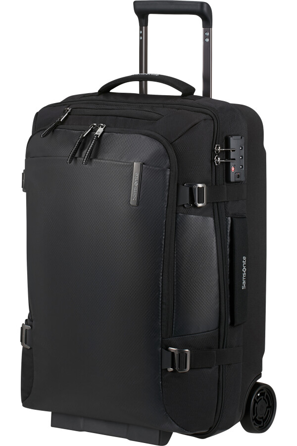 mala de viagem armax com rodas 55 cm preta.