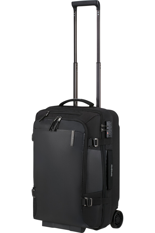 mala de viagem armax com rodas 55 cm preta.