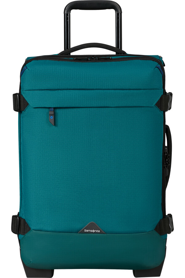mala de viagem roadseeker com rodas 55 cm cor verde-azulado escuro.